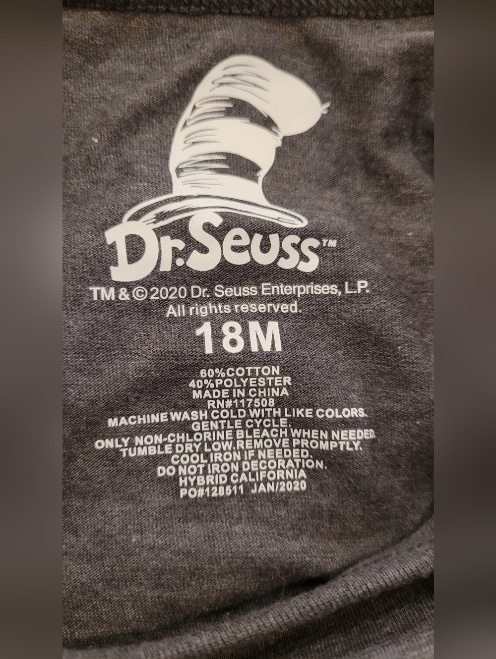 NWT | Dr. Seuss Bodysuit Set Boy/Unisex 18m - Picture 4 of 6